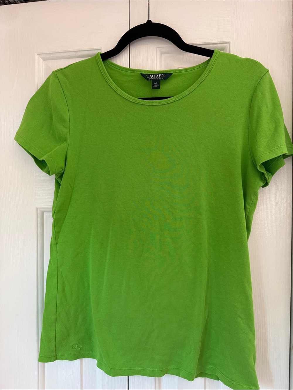 Lauren Ralph Lauren Lime Green Short-Sleeve Crew Tee